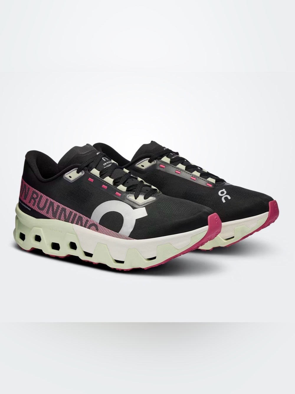 On CloudMonster Hyper Sneakers 10.5 women’s Black/Lima